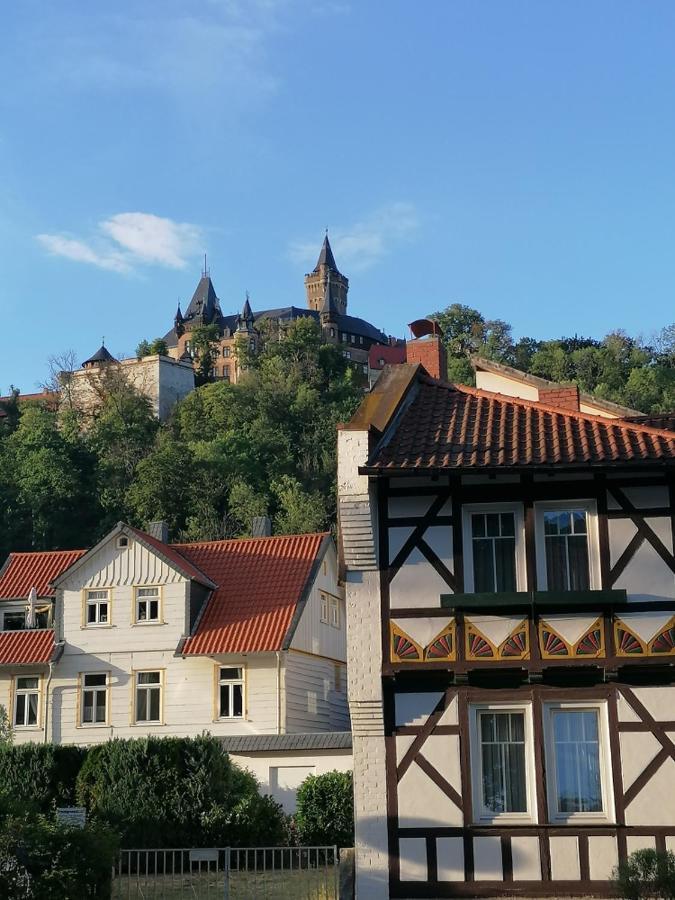 Haus Kreuzberg Mit Schlossblick Lejlighed Wernigerode Eksteriør billede