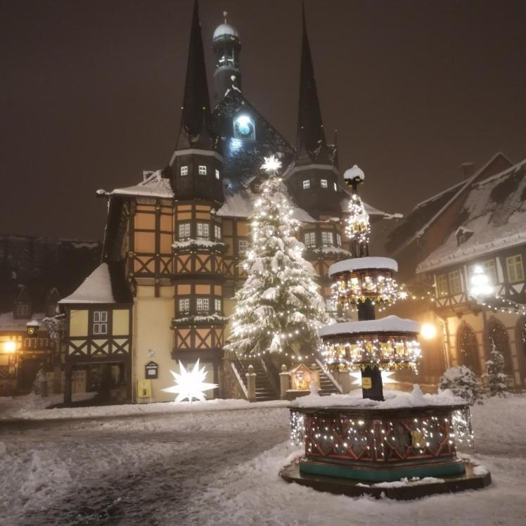 Haus Kreuzberg Mit Schlossblick Lejlighed Wernigerode Eksteriør billede