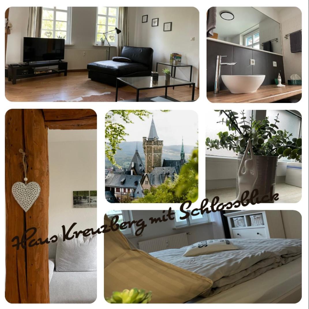Haus Kreuzberg Mit Schlossblick Lejlighed Wernigerode Eksteriør billede